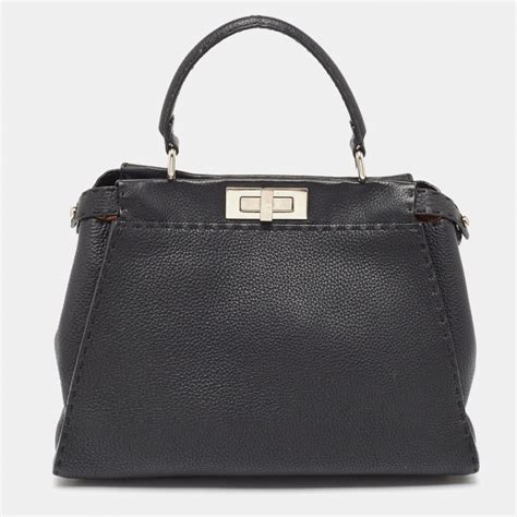 fendi black seleria|By The Way Selleria Medium Selleria Black .